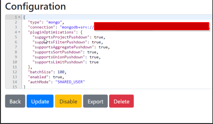 Mongo Config 1